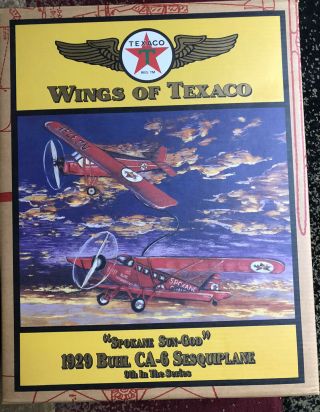 Wings Of Texaco 1929 Buhl Ca - 6 Sesquiplane 9th In The Series