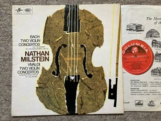 Sax 5285 Bach / Vivaldi Violin Concerto / Nathan Milstein