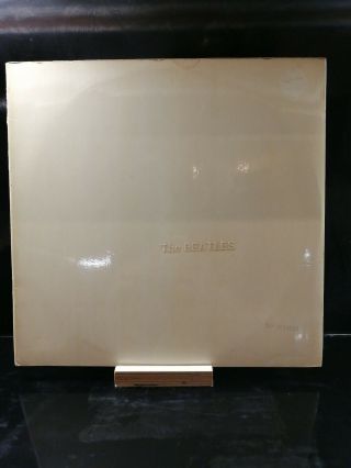 Beatles White Album Mono 1st Press Emi Misprint Vinyl Lp Record Complete