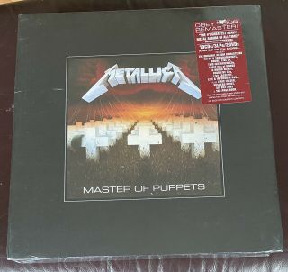 Metallica Master Of Puppets Deluxe Box Set Ltd Edition 00896 10cd 3lps 2dvds