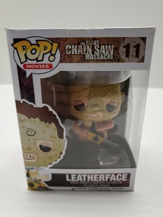 Funko Pop Movies 11 Leatherface Texas Chainsaw Massacre Vaulted In Protector