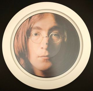 The Beatles - White Album - Unique Circular Framed 12 " Picture Disc Set Of 4.