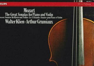Philips Digital - Mozart Violin Sonatas Complete - Grumiaux / Klien - 5lp Box Nm