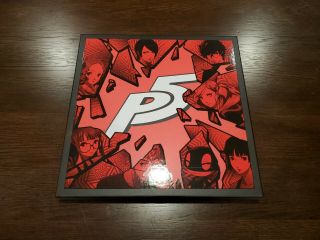 Persona 5 Vinyl Record Box Set 4 Lp Iam8bit X Atlus (like)
