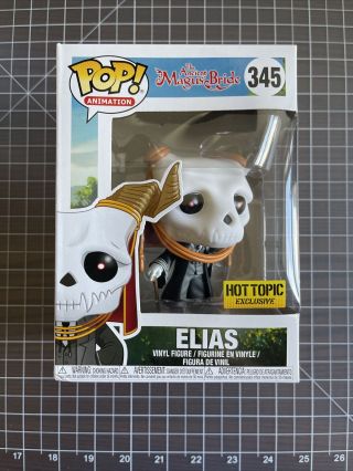 Funko Pop Elias Ainsworth 345 Hot Topic Exclusive The Ancient Magus Bride Anime