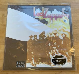 Led Zeppelin Ii Lp Vinyl Record 200g Quiex Sv - P