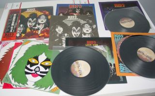 Kiss Originals Vintage Lp Set Record Album Vinyl Complete Japan Japanese Aucoin