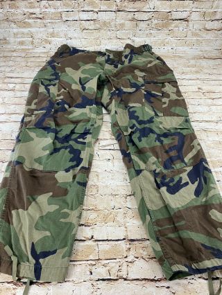 Us Army Woodland Camo Bdu Pants Trousers 8415 - 01 - 084 - 1016 Large - Short