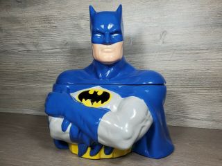 Westland Blue Batman Dc Comics Collectible Ceramic Cookie Jar No.  13085