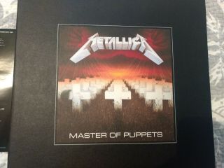 Metallica Master Of Puppets Vinyl Deluxe Box Set,  Bonus