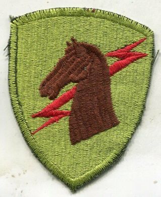 Us Army 1st Special Operations Command Experamental Color Patch Rare