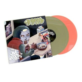 Mf Doom Mm Food Green & Pink Colored 2lp Hip Hop Vinyl Rhymesayers