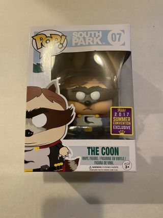 The Coon South Park 07 Funko Pop Sdcc Nycc Exclusive