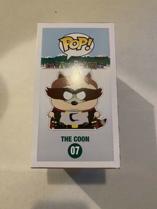 The Coon South Park 07 Funko Pop Sdcc Nycc Exclusive 2