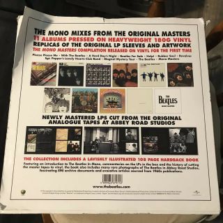 BEATLES in MONO 11 lp box set w/outer slip cover Made in Germany 2