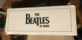 BEATLES in MONO 11 lp box set w/outer slip cover Made in Germany 4