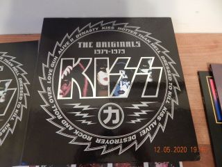 Kiss The Originals 1974 - 1979 / Box Complete 11 Lp Set Colored Cond