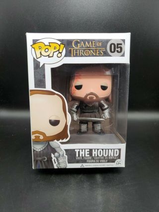 Funko Pop Tv Game Of Thrones The Hound 05 Vaulted In Protector