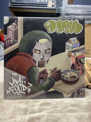 Mf Doom Mm.  Food 2lp Black Vinyl 2007 Madvillain Viktor Vaughn