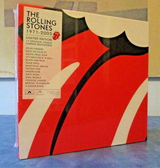 2010 The Rolling Stones 1971 - 2005 14 Lp Box Set Limited Ed.  2257