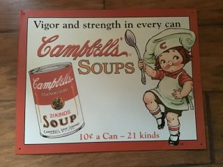 Vintage Campbell’s Soup Sign