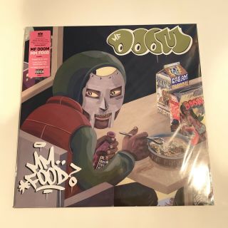 Mf Doom - Mm.  Food Green Pink Colored Vinyl Lp Record 2020