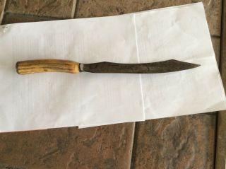 Antique Joseph Rodgers & Sons Cutlers To Her Majesty Knives /W Bone Handle RARE 2