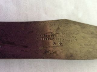 Antique Joseph Rodgers & Sons Cutlers To Her Majesty Knives /W Bone Handle RARE 3