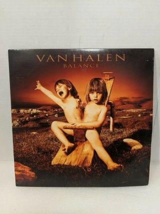 Van Halen Balance Vinyl Lp Warner U.  S.  Press Rock Metal Eddie