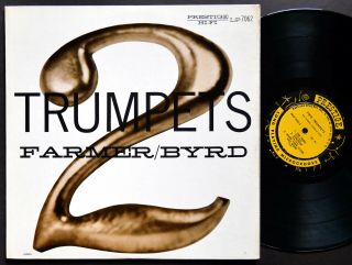 Donald Byrd Art Farmer 2 Trumpets Lp Prestige 7062 Us 