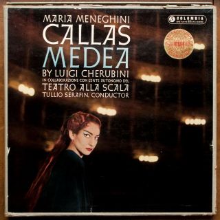 Maria Callas / Tullio Serafin / Cherubini Medea Columbia Sax 2290 - 2292 B/s Ed1