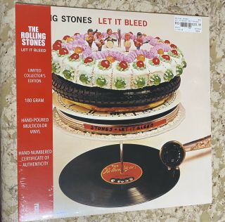 The Rolling Stones Let It Bleed Collector’s Edition Black Friday Rsd Hand Poured