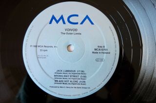 VOIVOD THE OUTER LIMITS PROMO LP MCA (1993) NEAR MINUS ROCK HOLLAND 2