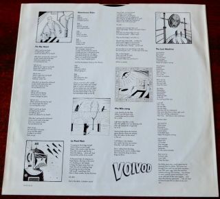 VOIVOD THE OUTER LIMITS PROMO LP MCA (1993) NEAR MINUS ROCK HOLLAND 6