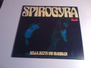Spirogyra " Bells,  Boots And Shambles " 1973 Uk Polydor Lp 1st Press Nr Mint/ex