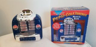 Pepsi - Cola Jukebox Musical Bank 2756