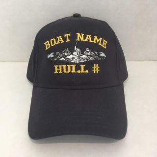 Uss Halfbeak Ss 352 - Embroidered Submarine Otto Ball Cap - Bc Patch