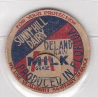 Sunny Hill Dairy Milk Cap - Deland,  Florida