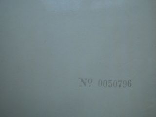 The Beatles White Album Mono 1968 1st Pressing PMC 7067/8 Top open No 0050796 4