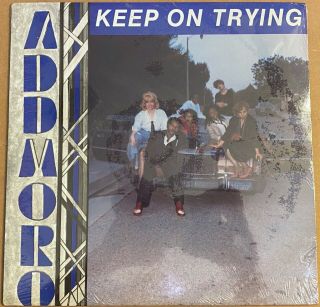 Rare Addmoro Keep On Trying 1985 Private Modern Soul Funk Boogie Lp