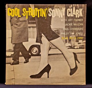 Sonny Clark Cool Struttin’ Lp Blue Note Mono 47 W.  63rd Rvg Ear 9m