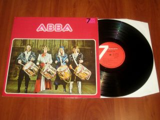 Abba Eurovision 1974 Waterloo With Different Cover Greek 1st Edition Lp