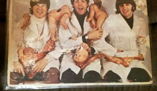 Beatles yesterday and today butcher cover 3rd state peel Album VG too 3