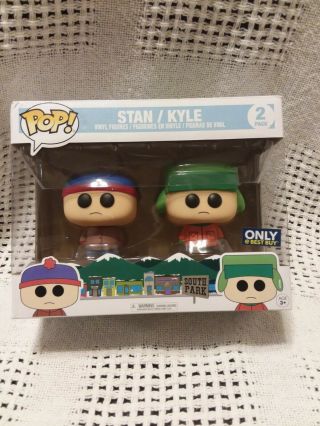 Stan / Kyle 2 Pack South Park Best Buy Exclusive Funko Pop