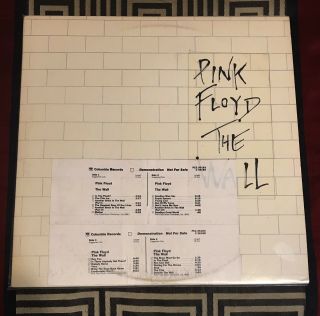 Pink Floyd ‎– The Wall 1979 Promo 2 X Lp Gatefold Vinyl / Nm Cover Or