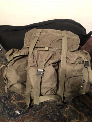 U.  S.  Military Alice Field Pack Lc - Nylon Large Rucksack No Frame
