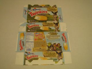 Hostess (pre - Bankruptcy Interstate Brands) Twinkies Shrek Donkey Collectible Box