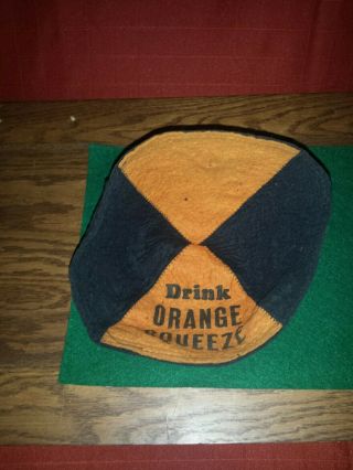 1920 ' s - 1930 ' s Drink Orange Squeeze Soda Hat 2