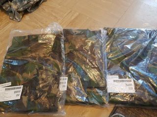 British Army Military Dpm Camo Jackets/shirts X 3 Size 170/104