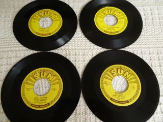 Rockabilly 47 Sun Records Johnny Cash,  Jerry Lee Lewis $385.  00 All M -